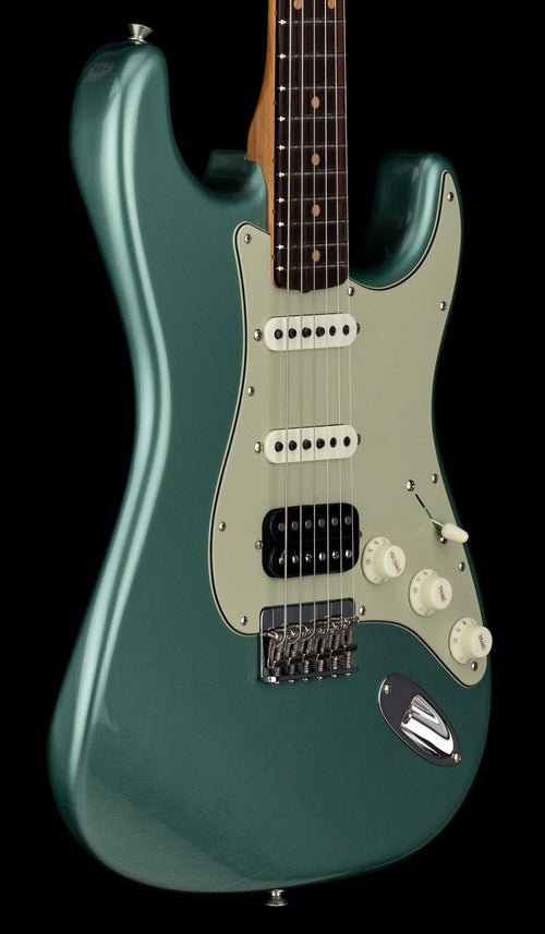 Fender Custom Shop '59 Stratocaster HSS Hardtail Deluxe Closet Classic - Faded Aged Sherwood Green Metallic #40230