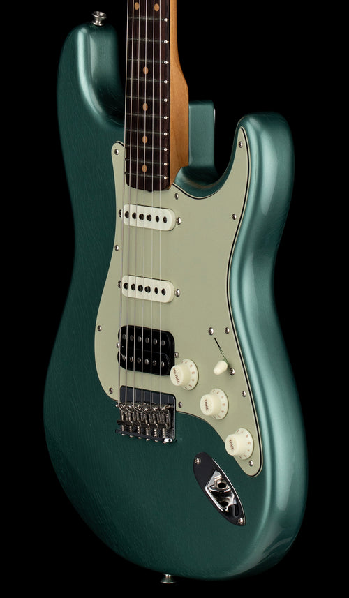 Fender Custom Shop '59 Stratocaster HSS Hardtail Deluxe Closet Classic - Faded Aged Sherwood Green Metallic #40230