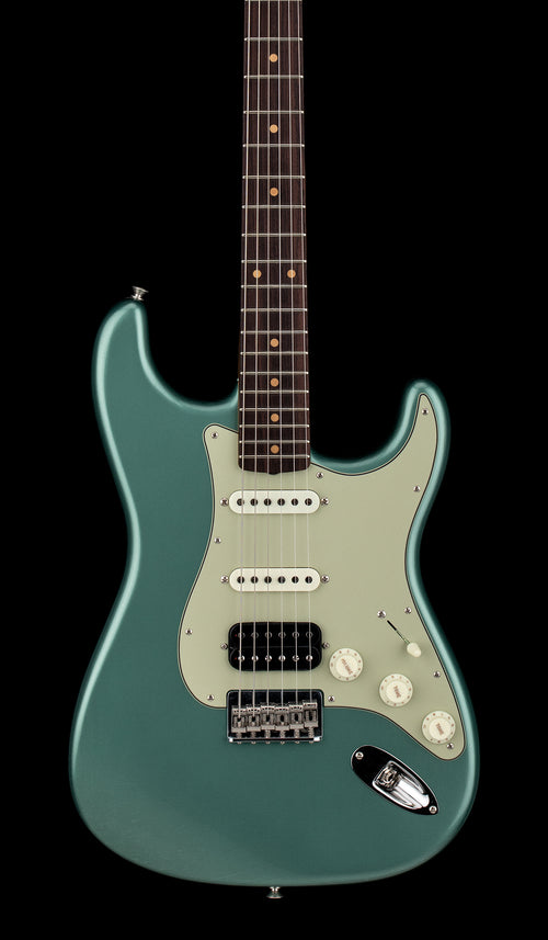 Fender Custom Shop '59 Stratocaster HSS Hardtail Deluxe Closet Classic - Faded Aged Sherwood Green Metallic #40230