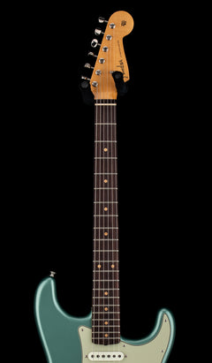 Fender Custom Shop '59 Stratocaster HSS Hardtail Deluxe Closet Classic - Faded Aged Sherwood Green Metallic #40230