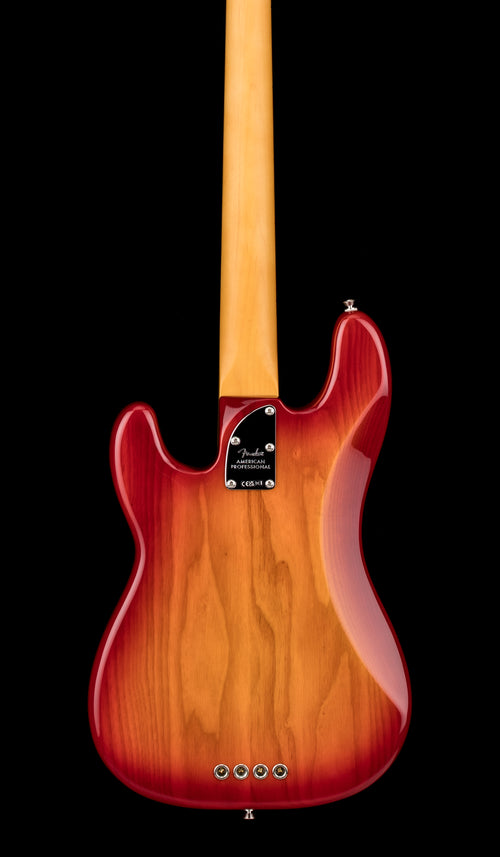 Fender American Professional Precision Bass - Aged Cherry Burst #58330
