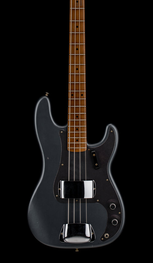 Fender Custom Shop Empire 58 Precision Bass Journeyman Relic - Aged Charcoal Frost Metallic #89134