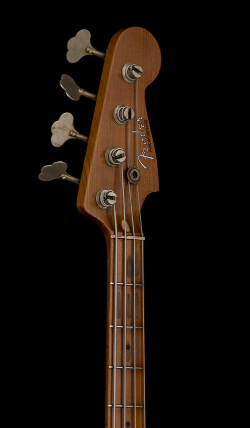 Fender Custom Shop Empire 58 Precision Bass Journeyman Relic - Aged Charcoal Frost Metallic #89134