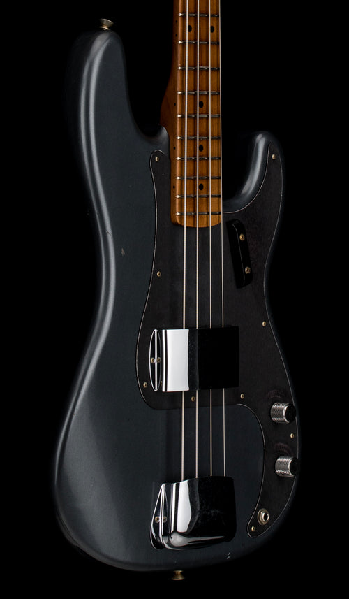 Fender Custom Shop Empire 58 Precision Bass Journeyman Relic - Aged Charcoal Frost Metallic #89134