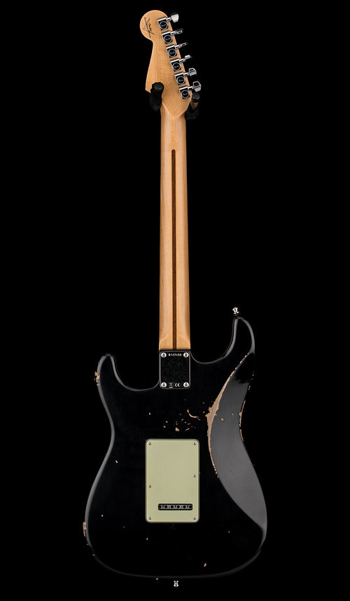 Fender Custom Shop Custom Deluxe HSS S-1 Stratocaster Relic - Black #47650