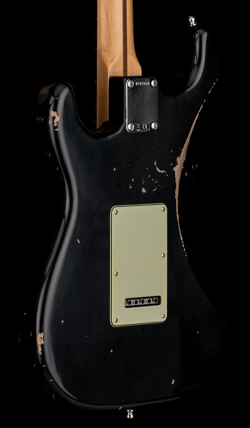 Fender Custom Shop Custom Deluxe HSS S-1 Stratocaster Relic - Black #47650