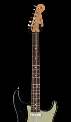 Fender Custom Shop Custom Deluxe HSS S-1 Stratocaster Relic - Black #47650