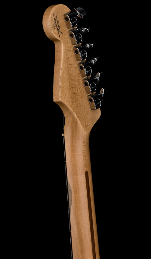 Fender Custom Shop Custom Deluxe HSS S-1 Stratocaster Relic - Black #47650
