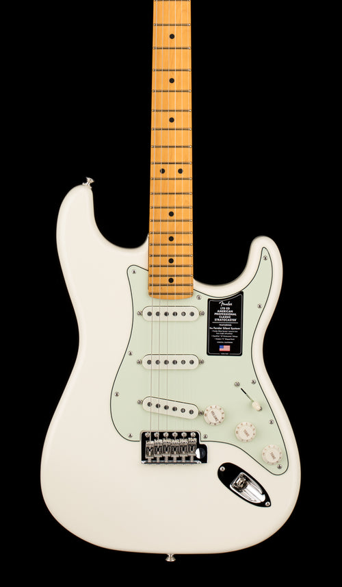 Fender Limited Edition American Professional Classic Stratocaster w/Fender Silent System - Olympic White #31406