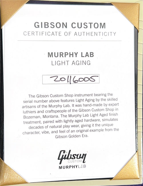 Gibson Custom Shop 1942 J-45 All Mahogany Murphy Lab - Light Aged Vintage Sunburst #16005