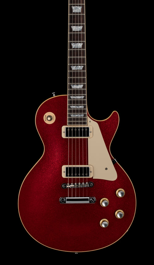 Gibson Custom Shop Limited Edition 1976 Les Paul Deluxe Reissue VOS - Red Sparkle Top #01330