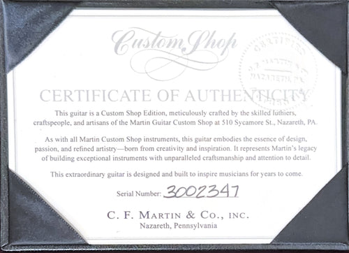 Martin Custom Shop 00-28 12-Fret Style Adirondack Spruce/Guatemalan Rosewood #02347 (Empire Music Spec)