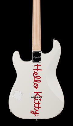 Squier Fender x Hello Kitty White Stratocaster