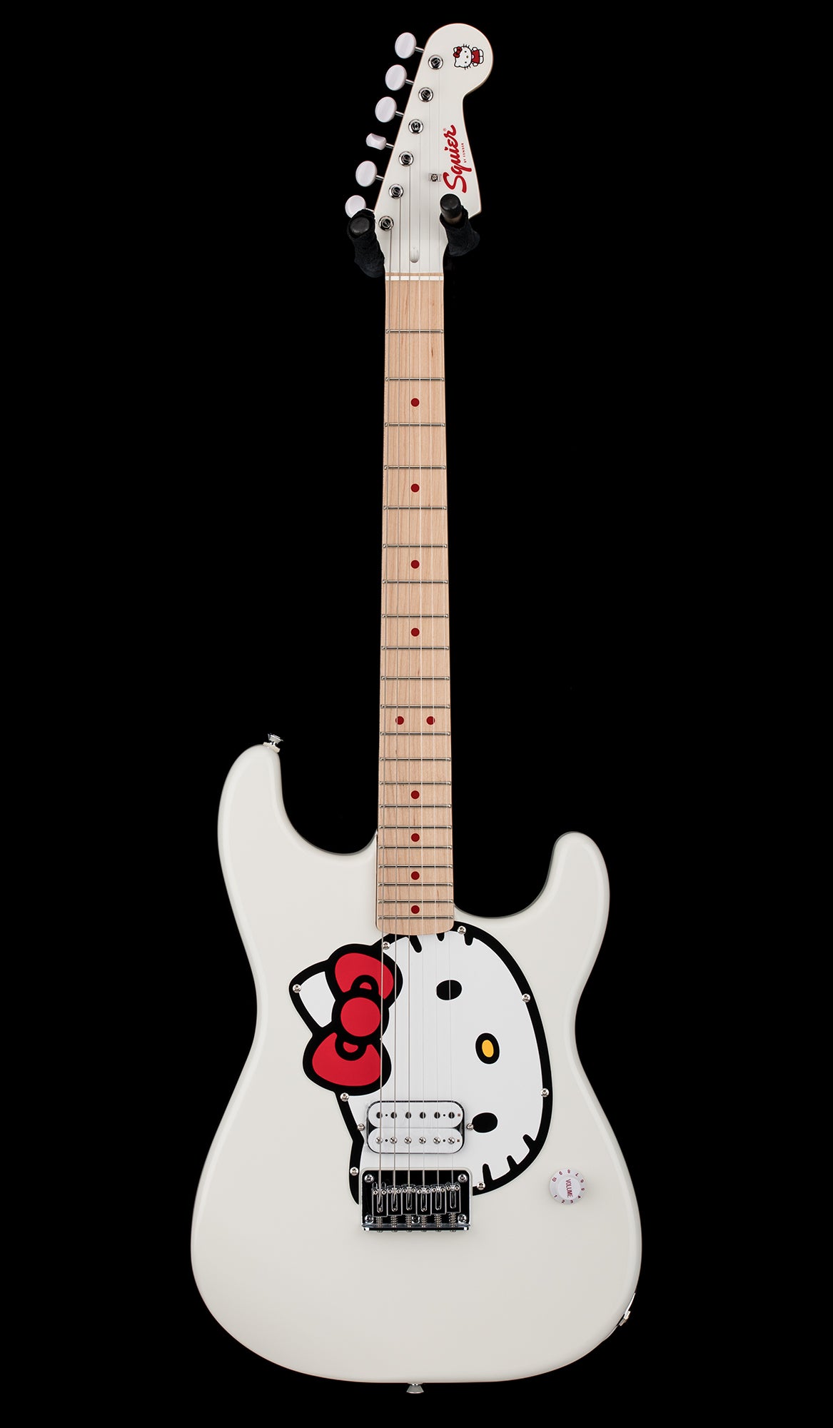 Squier Fender x Hello Kitty White Stratocaster – Empire Music