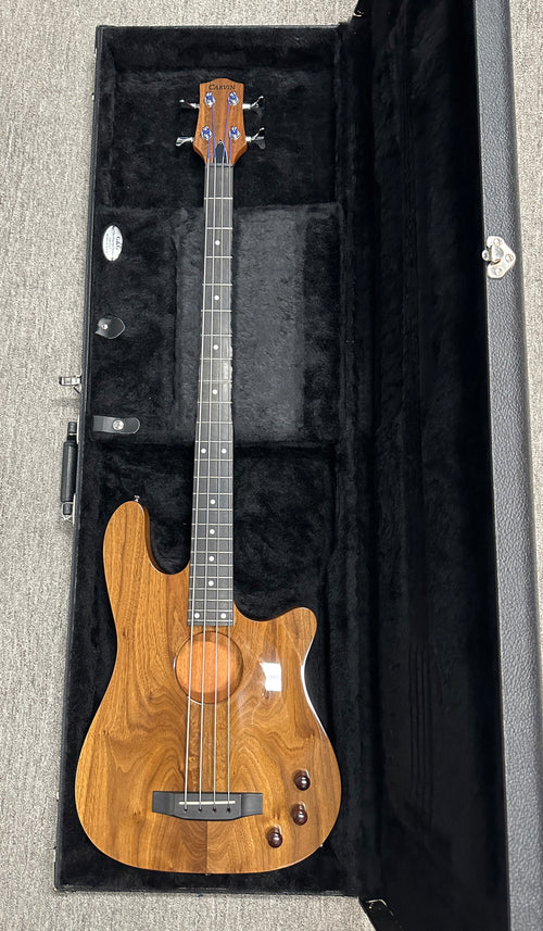 Used Carvin AC-40 Acoustic Bass - Koa #12306 with Original Hard Case