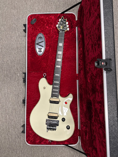 Used EVH MIJ Series Signature Wolfgang - Ivory #00271 with Original Hard Case