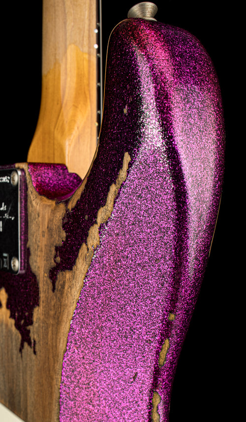 Used Fender Custom Shop Empire 67 Stratocaster Heavy Relic (2017) - Magenta Sparkle #33052 with Original Hard Case