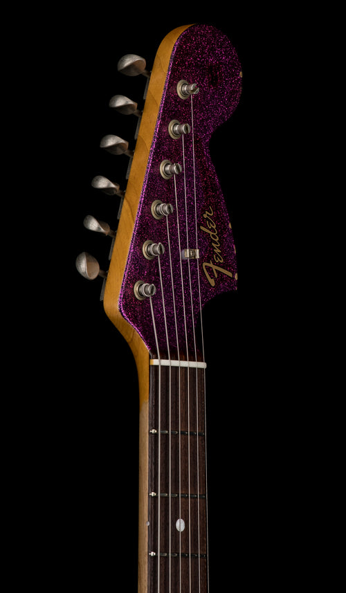 Used Fender Custom Shop Empire 67 Stratocaster Heavy Relic (2017) - Magenta Sparkle #33052 with Original Hard Case