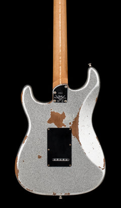 Used Fender Custom Shop Empire 67 Super Stratocaster HSS Heavy Relic (2023) - Silver Sparkle #12911 with Original Hard Case