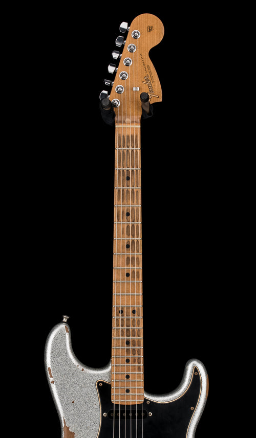 Used Fender Custom Shop Empire 67 Super Stratocaster HSS Heavy Relic (2023) - Silver Sparkle #12911 with Original Hard Case
