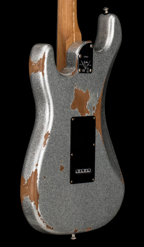 Used Fender Custom Shop Empire 67 Super Stratocaster HSS Heavy Relic (2023) - Silver Sparkle #12911 with Original Hard Case