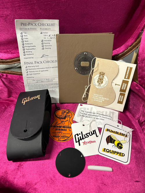 Used Gibson Custom Shop True Historic 1959 Les Paul Standard (2015) - Washed Cherry Sunburst #95517 with Original Hard Case