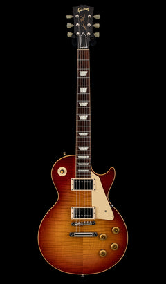 Used Gibson Custom Shop True Historic 1959 Les Paul Standard (2015) - Washed Cherry Sunburst #95517 with Original Hard Case