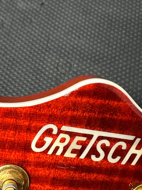 Used Gretsch G6120DE Duane Eddy Signature 6120 (1997) - Orange Stain #9711120DE with Original Hard Case