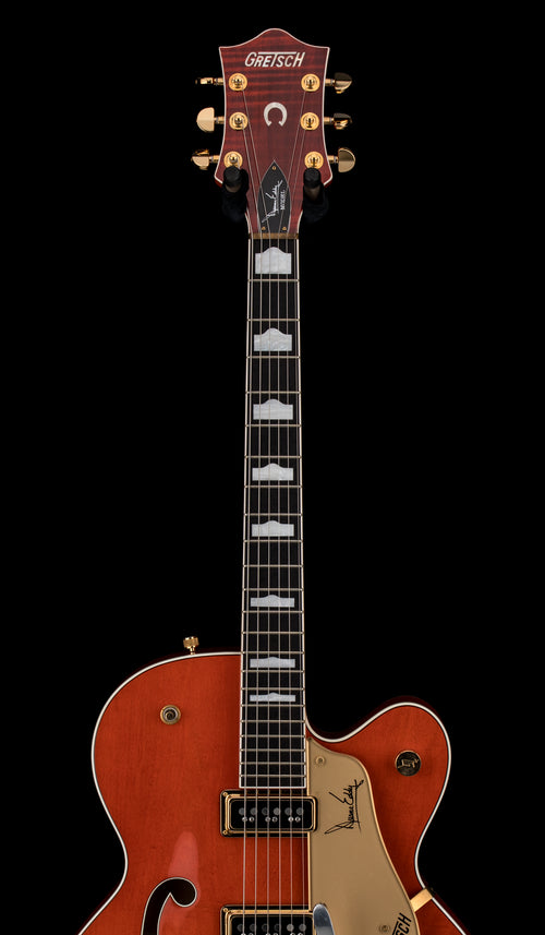 Used Gretsch G6120DE Duane Eddy Signature 6120 (1997) - Orange Stain #9711120DE with Original Hard Case