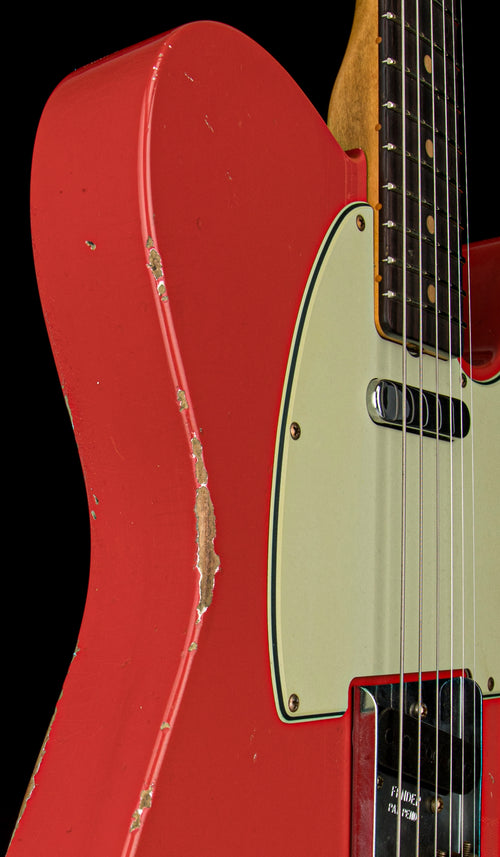 Fender Custom Shop 1963 Telecaster Relic - Aged Fiesta Red #78372