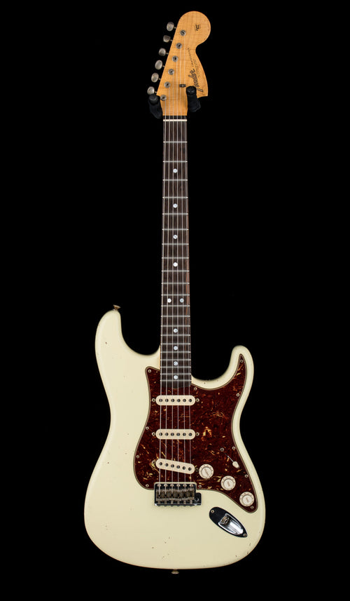 Fender Custom Shop Dennis Galuszka Masterbuilt Empire 67 Stratocaster Journeyman Relic Brazilian RW FB - Aged Vintage White #28539