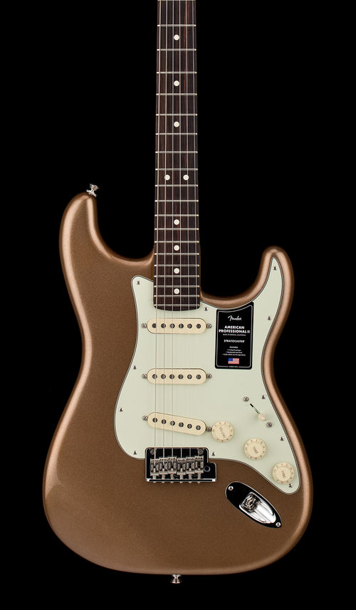 Fender Empire Music Exclusive Limited Edition American Professional II Stratocaster - Firemist Gold Metallic #14061