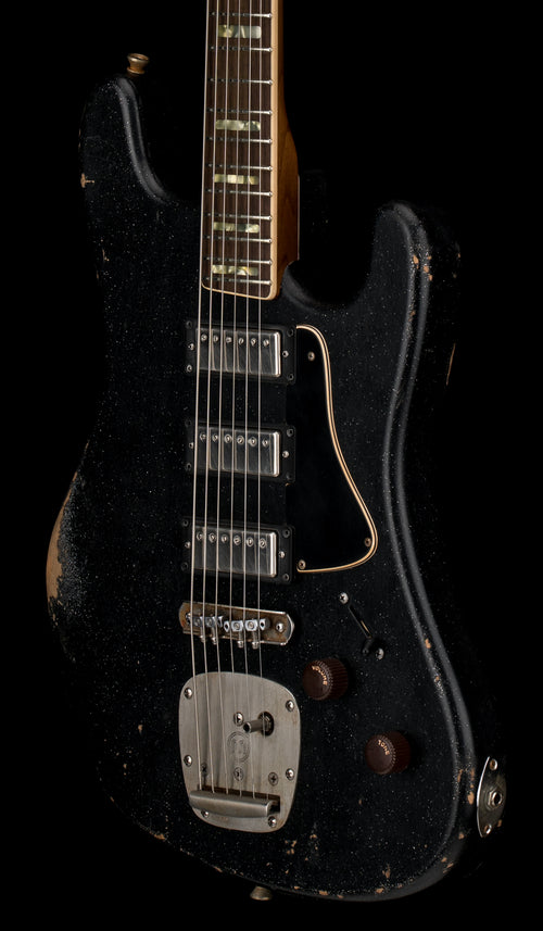 Castedosa Guitars Conchers Baritone - Aged Black Sparkle #560