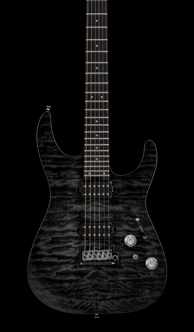 Charvel Pro-Mod Plus DK24 HH 2PT EB QM - Midnight Ocean #00303