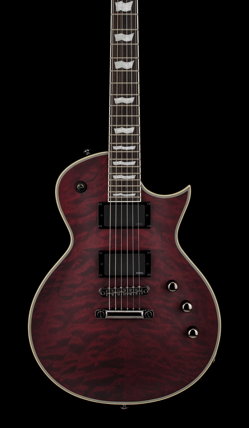 LTD EC-401 - See Thru Black Cherry Sunburst #91297 (Factory Demonstration Model)