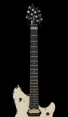 EVH Limited Edition Wolfgang Special Striped Series - Distressed Ivory #50122