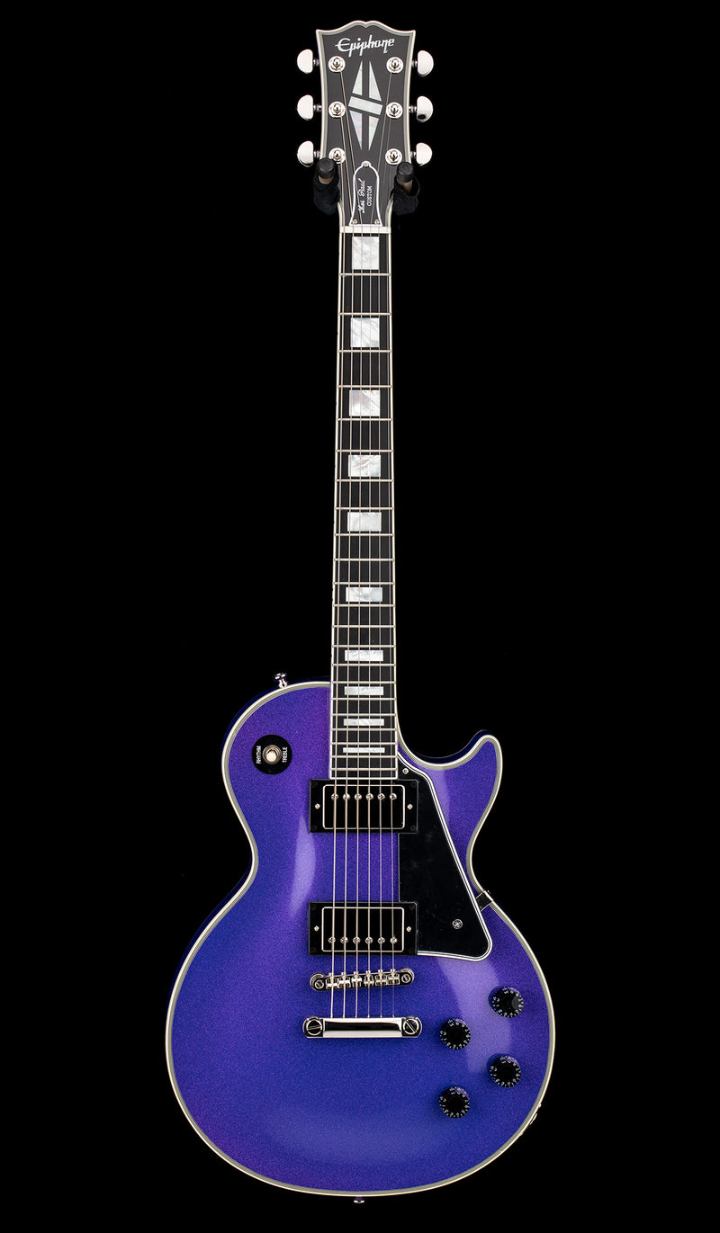 Epiphone IGC Les Paul Custom - Amethyst Sparkle #29398