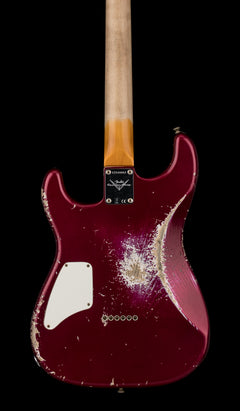 Fender Custom Shop 1966 Stratocaster SH Heavy Relic - Aged Midnight Wine #88062