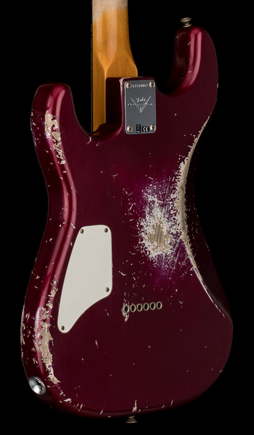 Fender Custom Shop 1966 Stratocaster SH Heavy Relic - Aged Midnight Wine #88062