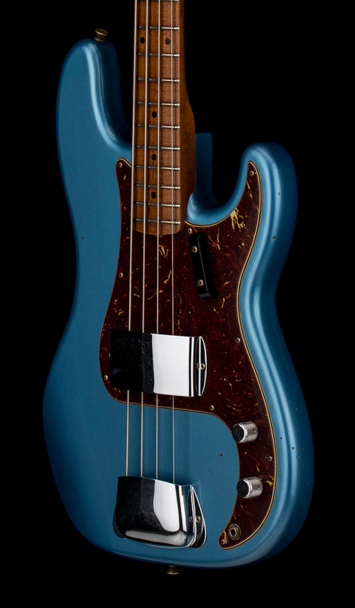 Fender Custom Shop Empire 58 Precision Bass Journeyman Relic - Aged Lake Placid Blue #91306