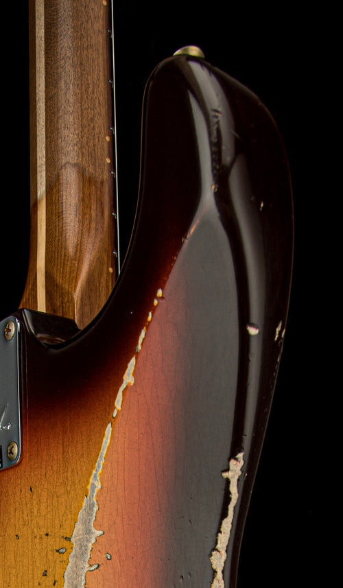 Fender Custom Shop Empire 59 Transition Stratocaster Relic - Faded Aged Chocolate 3-Color Sunburst #19506
