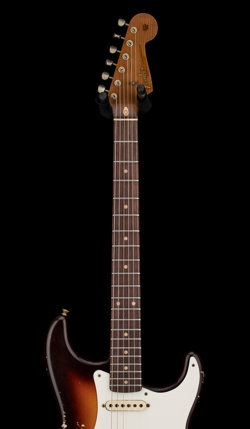 Fender Custom Shop Empire 59 Transition Stratocaster Relic - Faded Aged Chocolate 3-Color Sunburst #19506