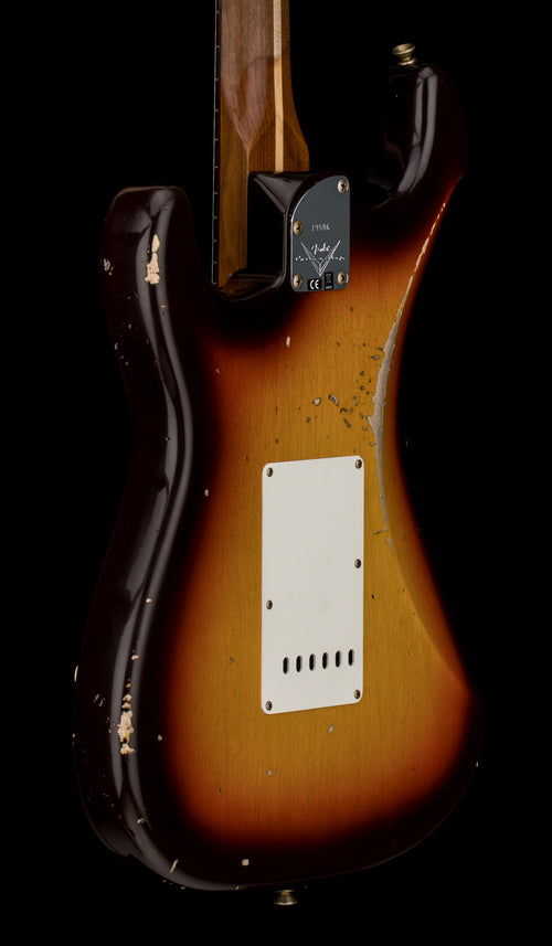 Fender Custom Shop Empire 59 Transition Stratocaster Relic - Faded Aged Chocolate 3-Color Sunburst #19506