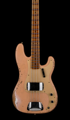 Fender Custom Shop 1957 Precision Bass Heavy Relic - Super Aged Shell Pink #50274