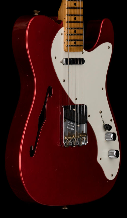 Fender Custom Shop 50s Thinline Telecaster Journeyman Relic - Aged Candy Apple Red #43117