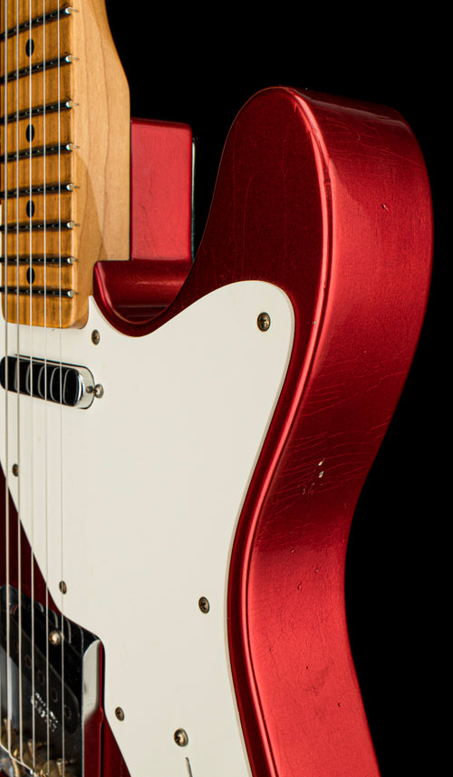 Fender Custom Shop 50s Thinline Telecaster Journeyman Relic - Aged Candy Apple Red #43117