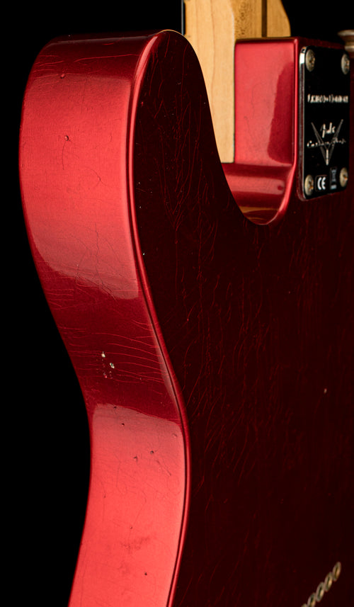 Fender Custom Shop 50s Thinline Telecaster Journeyman Relic - Aged Candy Apple Red #43117