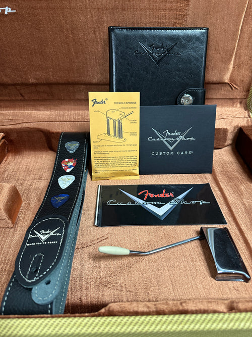 Fender Custom Shop Empire 59 Transition Stratocaster Relic - Super Faded Aged Fiesta Red #19730