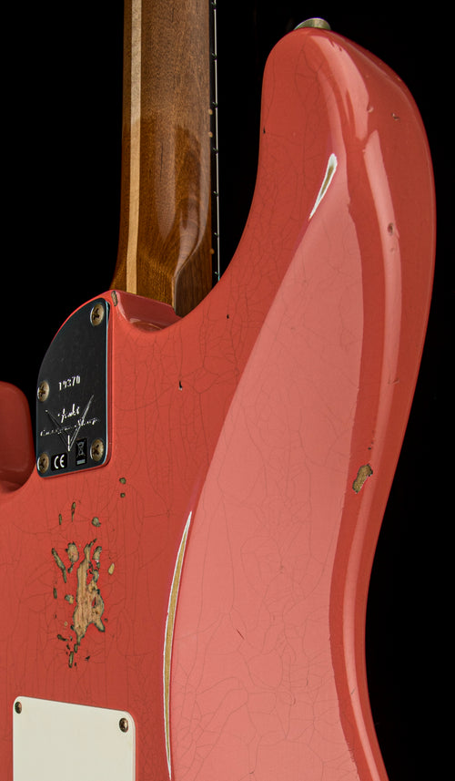 Fender Custom Shop Empire 59 Transition Stratocaster Relic - Super Faded Aged Fiesta Red #19730