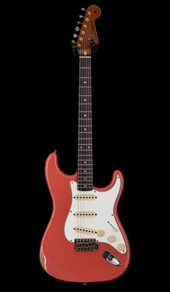 Fender Custom Shop Empire 59 Transition Stratocaster Relic - Super Faded Aged Fiesta Red #19730